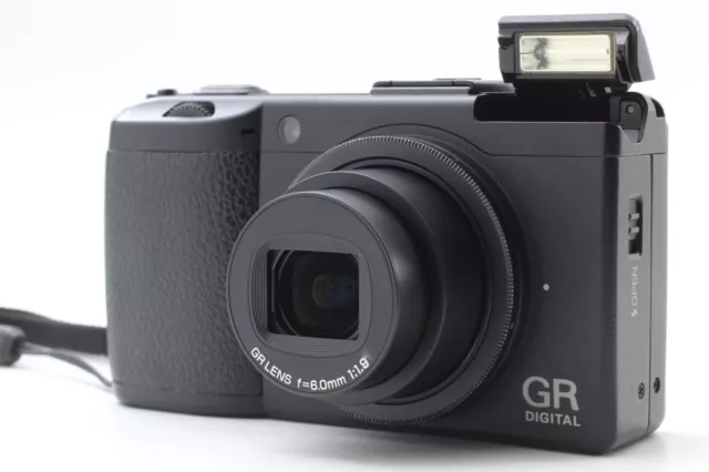 [NEAR MINT] Ricoh GR Digital III 10.2MP Black Compact Digital Camera From JAPAN