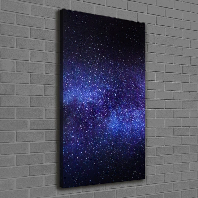 Impression photo « Galaxie de la voie lactée | Nous vivons dans cette galaxie dans cet univers