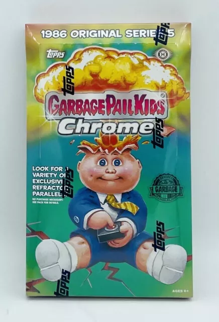 Topps 2022 Garbage Pail Kids Chrome Hobby Box 1986 SERIES 5 - 24 Packs