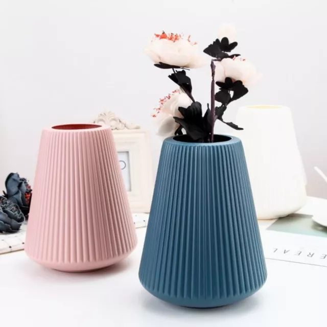 Plastic Crafts Nordic Creative Vase Irregular Shape Flower Vases  Dry Planter