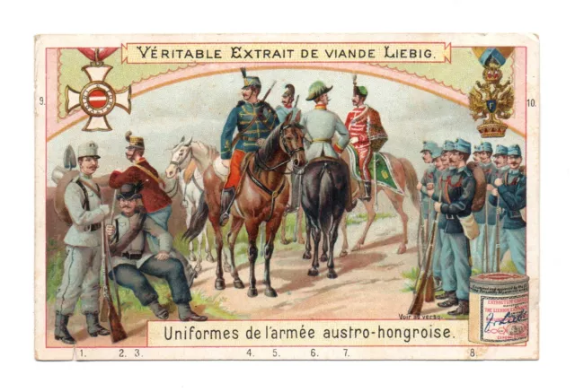 Chromo Liebig. Uniformi Da Esercito Austro-Ungarico