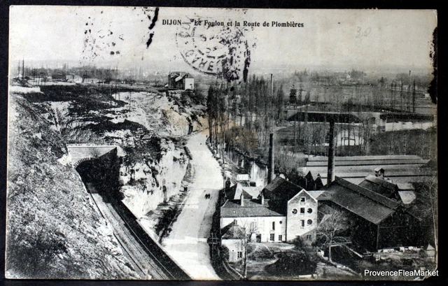 CPA Postcard Dijon The Foulon Road Plombieres 1.3oz81