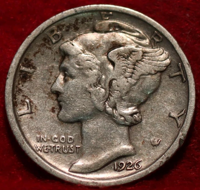 1926-D Denver Mint Silver Mercury Dime
