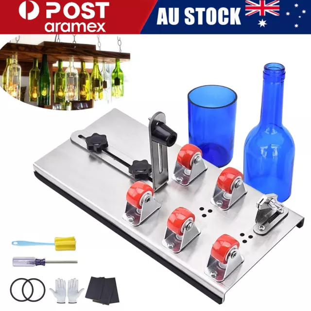 Glass Bottle Cutter Cutting Tool Upgrade Version Square & Round Bottle Cutter AU