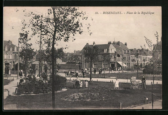 CPA Rosendael, Place de la République