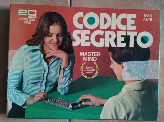 Codice Segreto Master Mind eg Editrice Giochi Milano - gioco da tavolo vintage