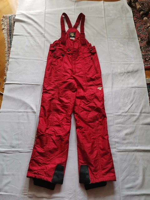 ORIGINAL VINTAGE Skilatzhose von DESCENTE Gr. 54 in Knallrot