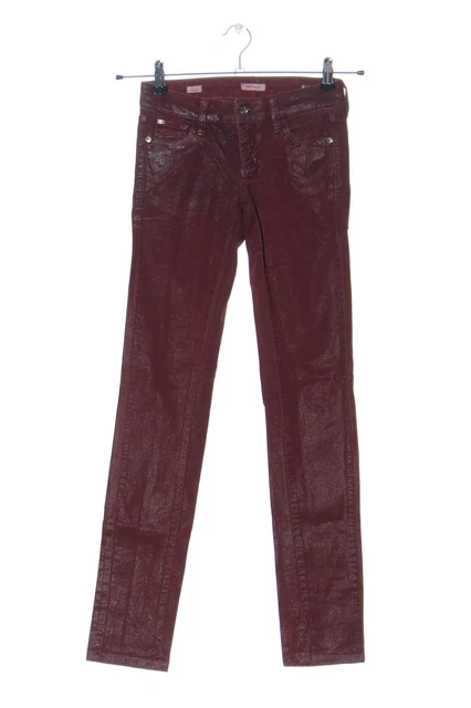 MISS SIXTY Stretchhose Damen Gr. DE 34 rot Casual-Look