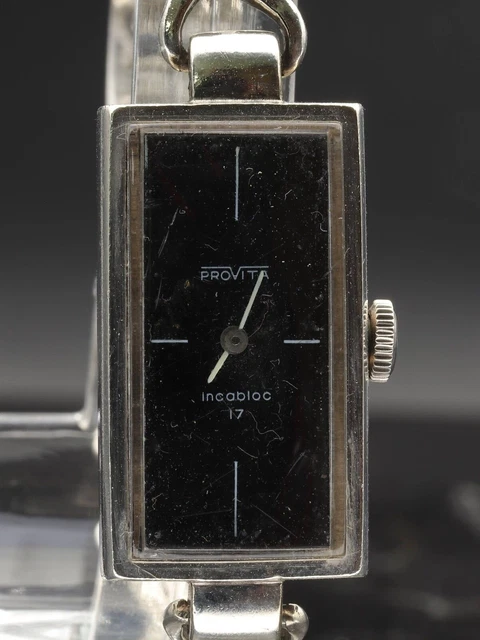 Montre-bracelet Provita Incabloc - Mécanique à Remontage Manuel, Montre Pour Femme Vintage