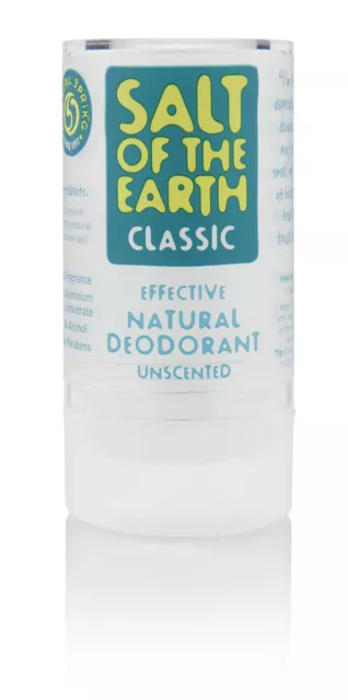 SALT OF THE EARTH NATURAL CRYSTAL ROCK DEODORANT 90g - Natural