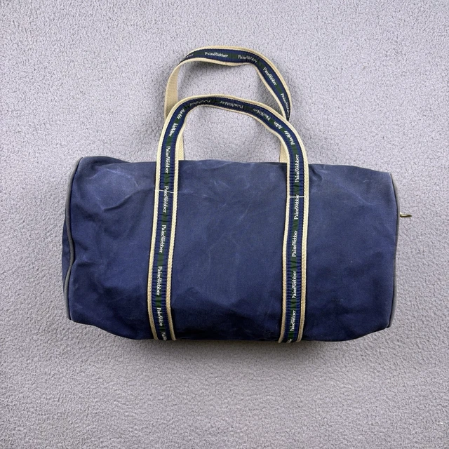 thumbnail image 2 of Scarborough & Tweed 17" Original JP Morgan Chase Duffel Bag – Blue Canvas Banker Tote – New With Tags 2 of 5