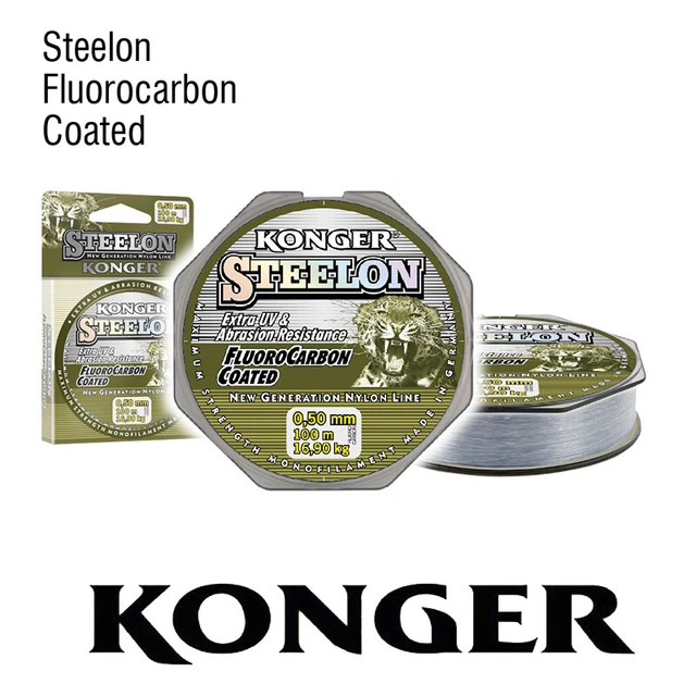 Konger Steelon Match - Lenza Da Pesca Monofilo 150 M (0,20 Mm - Foto 7