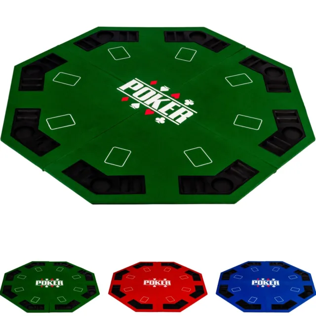 POKERTISCH POKERAUFLAGE POKER Tisch Auflage Pokertable klappbar