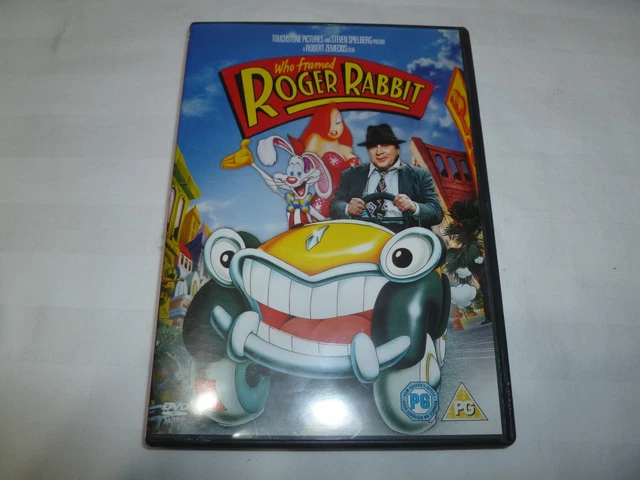 Rogar Rabbit Dvd WHO FRAMED ROGER Rabbit Animated Dvd U £1.95 - PicClick UK