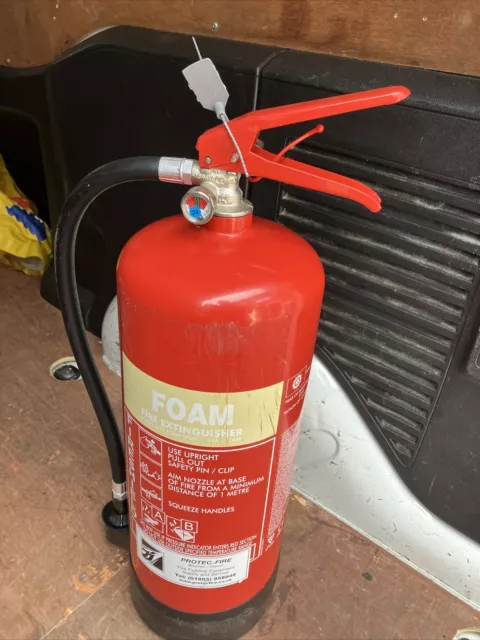 6ltr AFFF Foam Fire Extinguisher New 2022