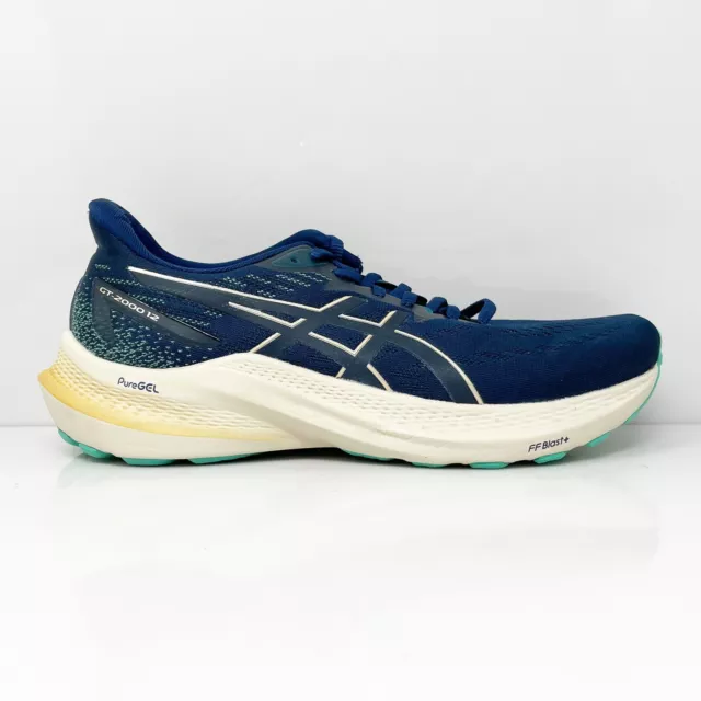 Asics Womens GT 2000 12 1012B506 Blue Running Shoes Sneakers Size 9