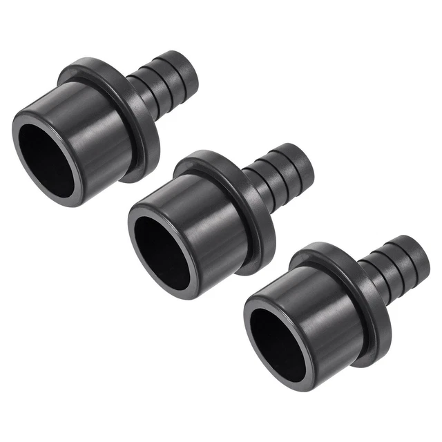 PVC Tuyau Raccord 16mm Barbelé x 32mm OD Tube Adaptateur Tuyau Connecteur Kit 3