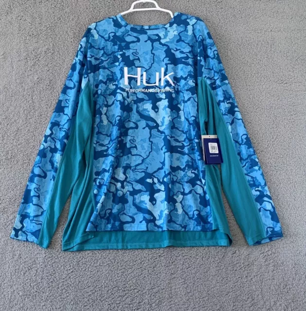 Huk Men's Icon X Camo Fade Long Sleeve Shirt 3XL