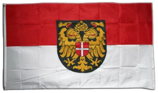 Fahne Österreich Wien 1465-1925 Flagge Wiener Hissflagge 90x150cm