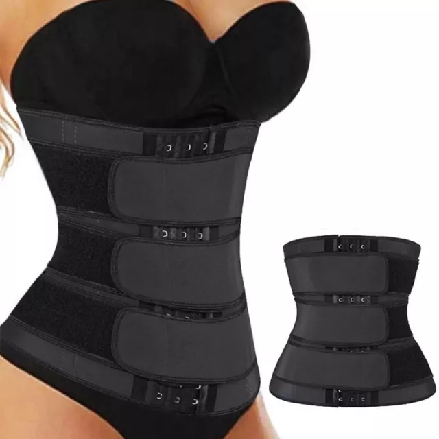 HOT SWEAT WAIST Slimming Fine-Tuning Zipper Belt Body Shaping ...
