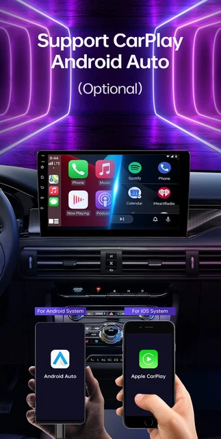 Android 7" Double Din 2 Car Headunit Screen - Apple Carplay Android Play