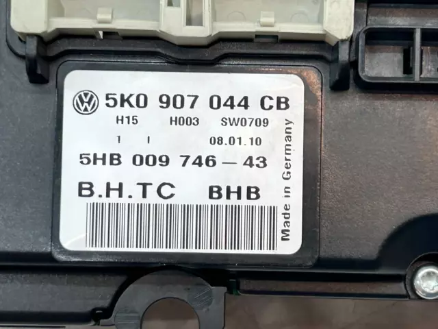 VW Golf 6 Klimabedienteil Heizung 5K0907044CB 3