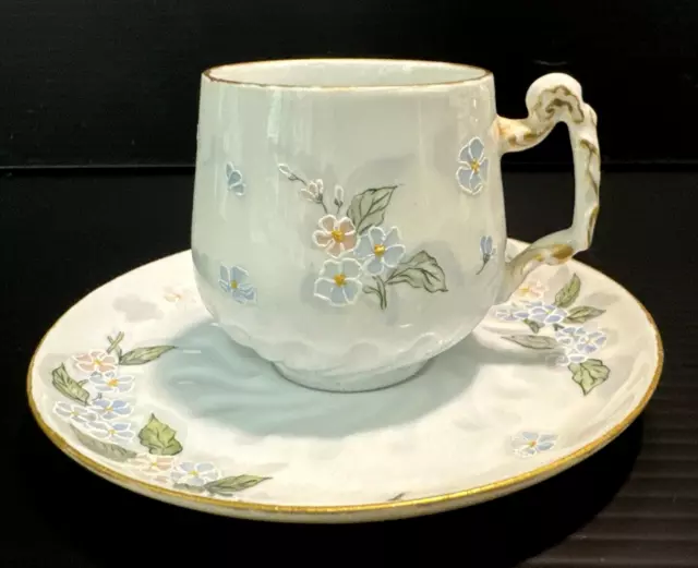 アンティーク1911 JPL FRANCE JPouyat 受け流す LIMOGES 緑葉