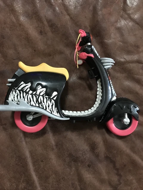 Monster High Doll Werecat Twins Meowlody Purrsephone Scooter 2014 Mattel