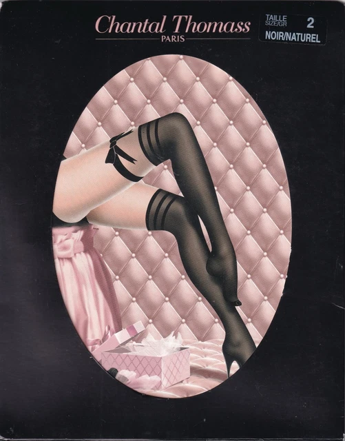 Collant Chantal Thomass LOVE BOW 20 Deniers - Taille 4 - Noir - Neuf Avec étiquettes