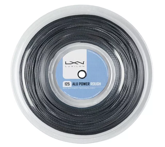 Luxilon ALU Power Rough 125 Reel 16L (1.25mm Tennis String) Full 220m/726ft
