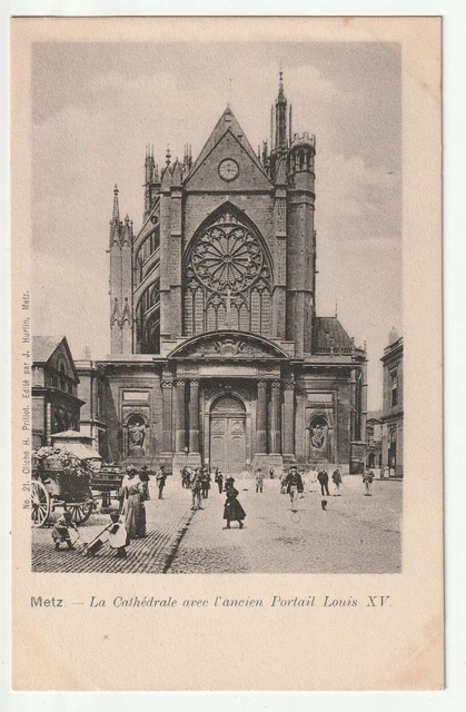 METZ  - Moselle - CPA 57 - La Cathedrale - vue 12