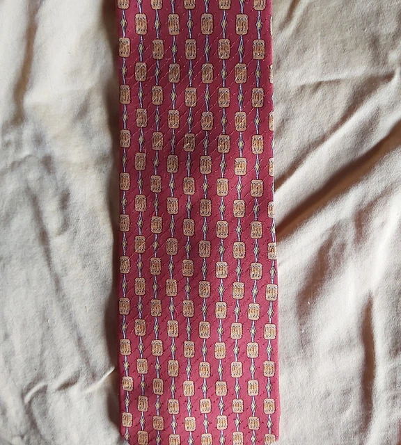 Valentino Cravatte 100% Silk Tie, Excellent Cond, Made ln ITALY Pre-owned