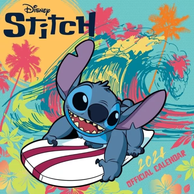 LILO & STITCH Official 2024 Calendar Disney Officially Licensed 11.45