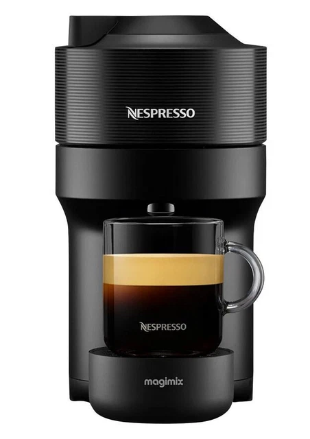 Cafetière Machine à Café Expresso et à Capsules NESPRESSO VERTUO POP NOIR - NEUF
