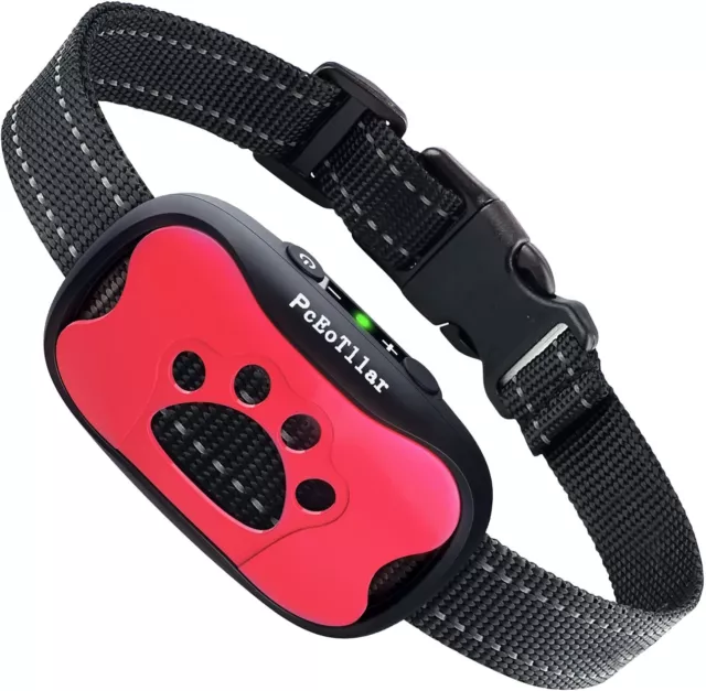 Bark Collar for Small Medium Large Dogs, Rechargeable Anti Barking Dog Collars,