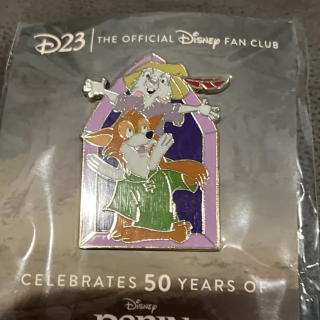 D23-Exclusive Robin Hood 50th Anniversary Pin – Limited Edition 2