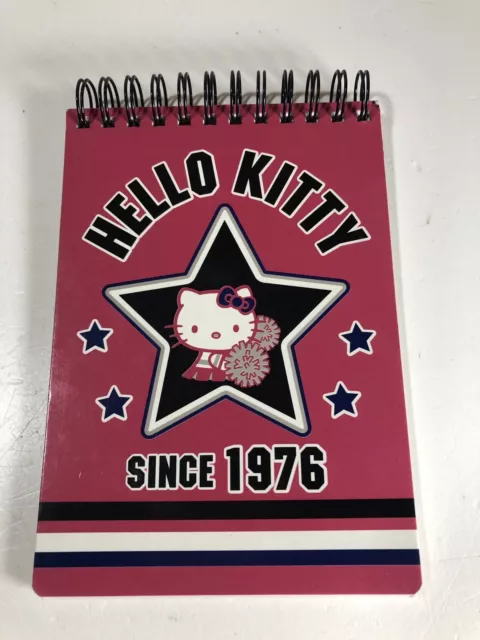 Sanrio Hello Kitty Cheerleader  Spiral Notebook Cute 2001 Kawaii