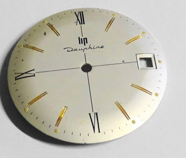 Cadran De Montre LIP ELECTRONIC D'occasion | Diamètre 29,80 Mm | Pour Montre électrique Vintage