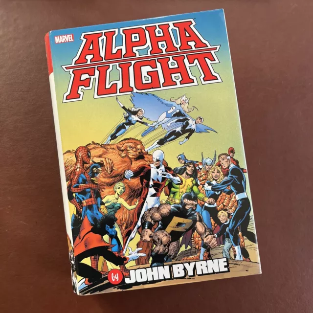 Alpha Flight by John Byrne Omnibus Marvel Comics HC Hardcover