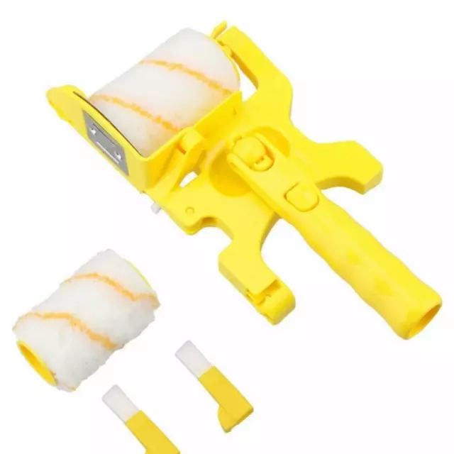 US Multifunctional Clean-Cut Paint Edger Roller Brush Safe Tool for Wall Ceiling