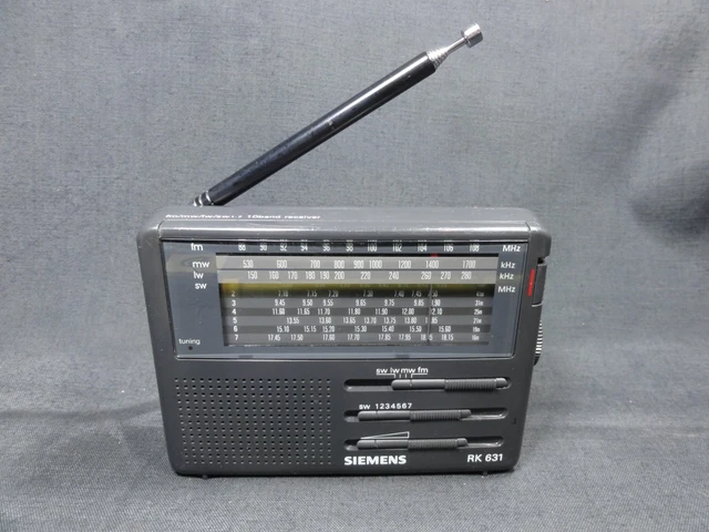 Siemens RK 651 Reise-Radio Weltempfänger