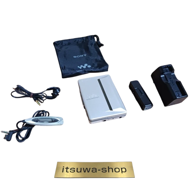 SONY WM-EX910 CASSETTE Walkman White Complete Set Reconditioned