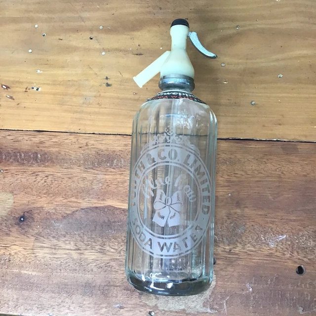 SCHWEPPES TOOTH & Co Limited Soda Water Syphon Bottle 30FL OZ Barware