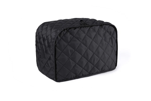 2-Slice Toaster Cover - Universal Microwave Oven Dustproof Cover (Black) 2-Slice Toaster Cover - Universal Microwave Oven Dustproof Cover (Black)