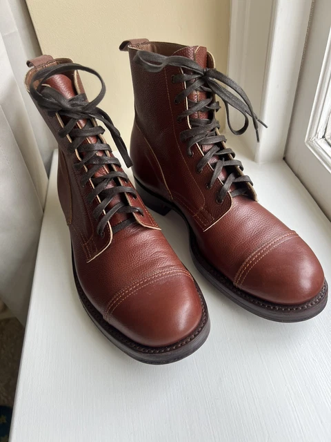 CLINCH Graham Boots MR-Wide Brown US9 BRASS TOKYO CLINCH Graham