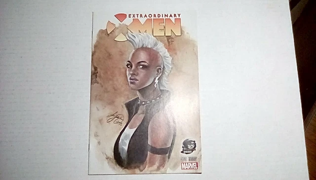 Extraordinary X-Men #1 (Marvel)2016 -- Siya Oum Art -Storm Phantom Variant VF/NM