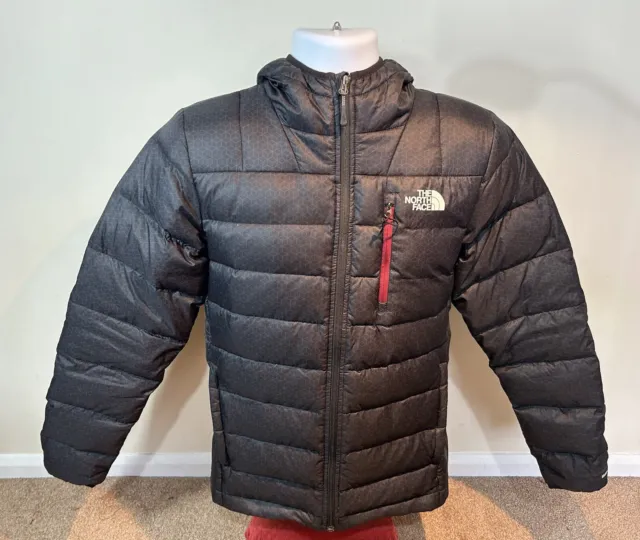 The North Face 550 Black Puffer Full Zip Jacket Mens Size Small