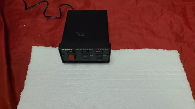 HORITA  CSG-50 Color Sync and Audio Tone  Generator with Power Supply