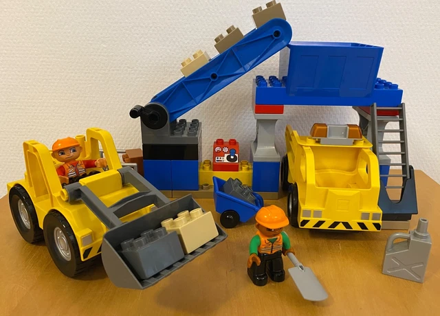 LEGO DUPLO 4987 Baustelle Kieswerk Radlader Muldenkipper Bagger ...