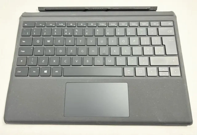 Microsoft Surface Pro 4 5 6, 7, Typ Cover 1725 UK Tastatur sehr guter Zustand